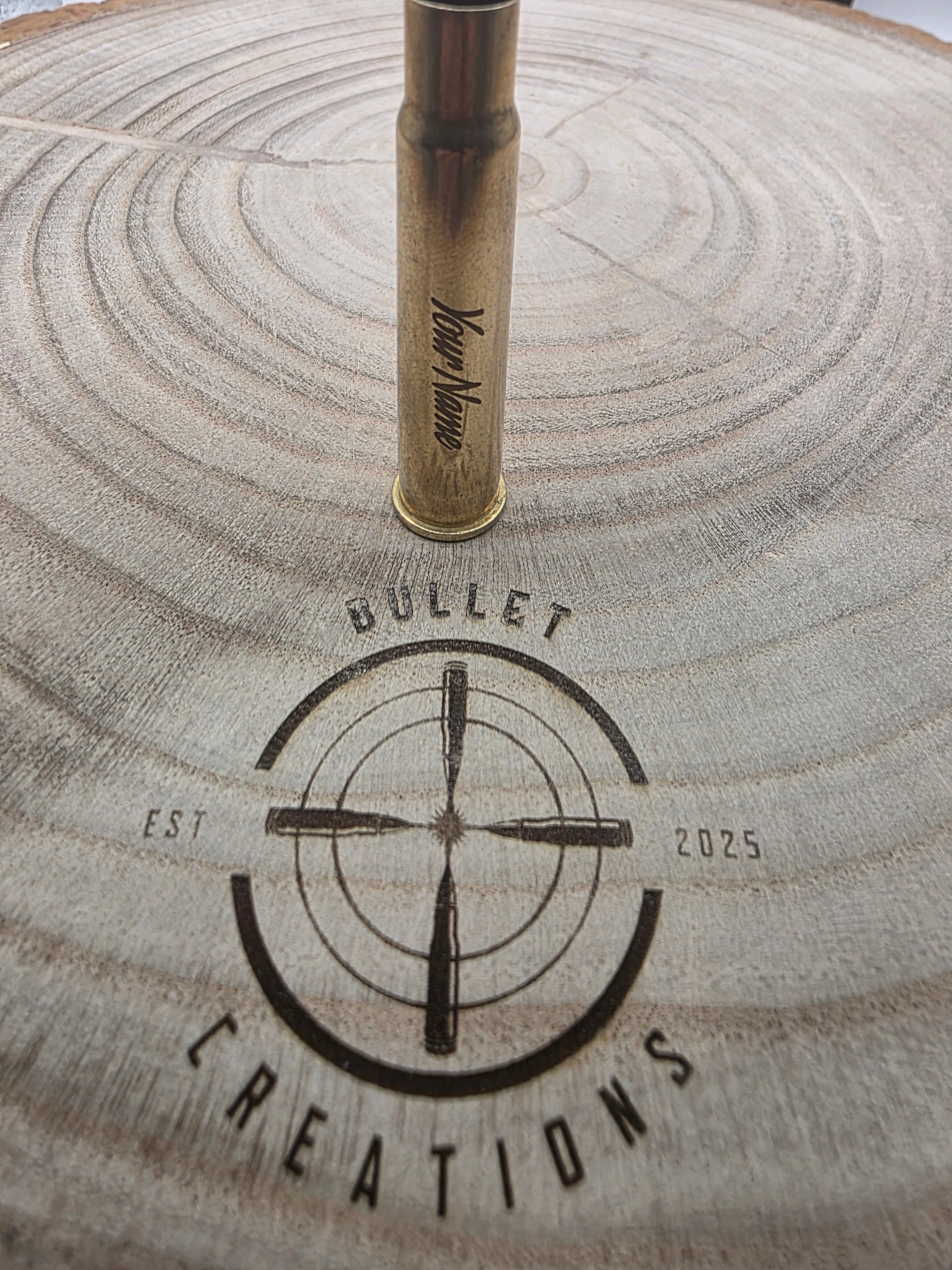Personalised 303 British Real Bullet Keyring, Lee Enfield Bullet