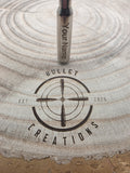 Personalised 5.56/223 Nickel Plated (Silver) Bullet Keyring - A Unique Keepsake!