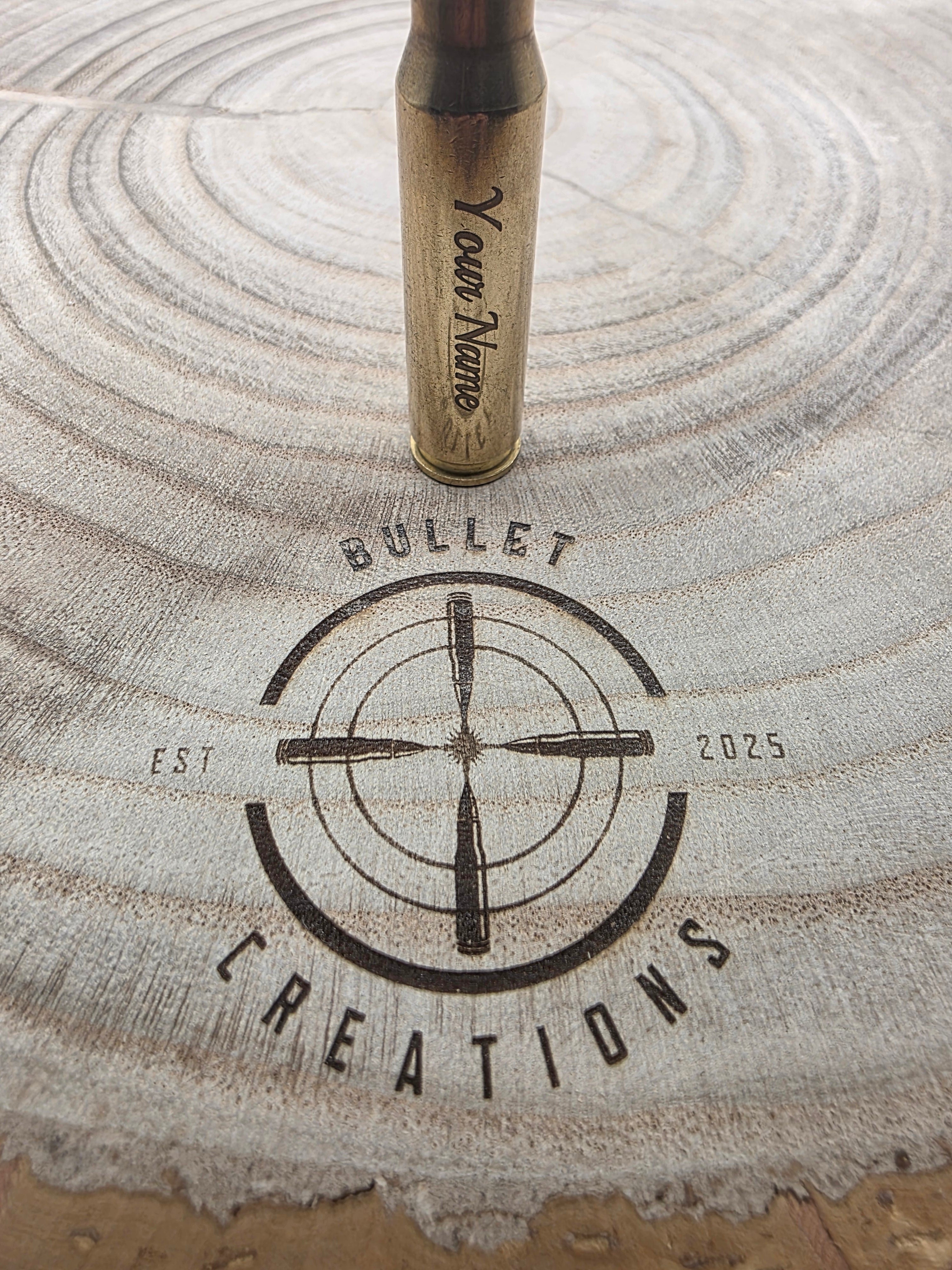 Personalised 762  308 Bullet Keyring
