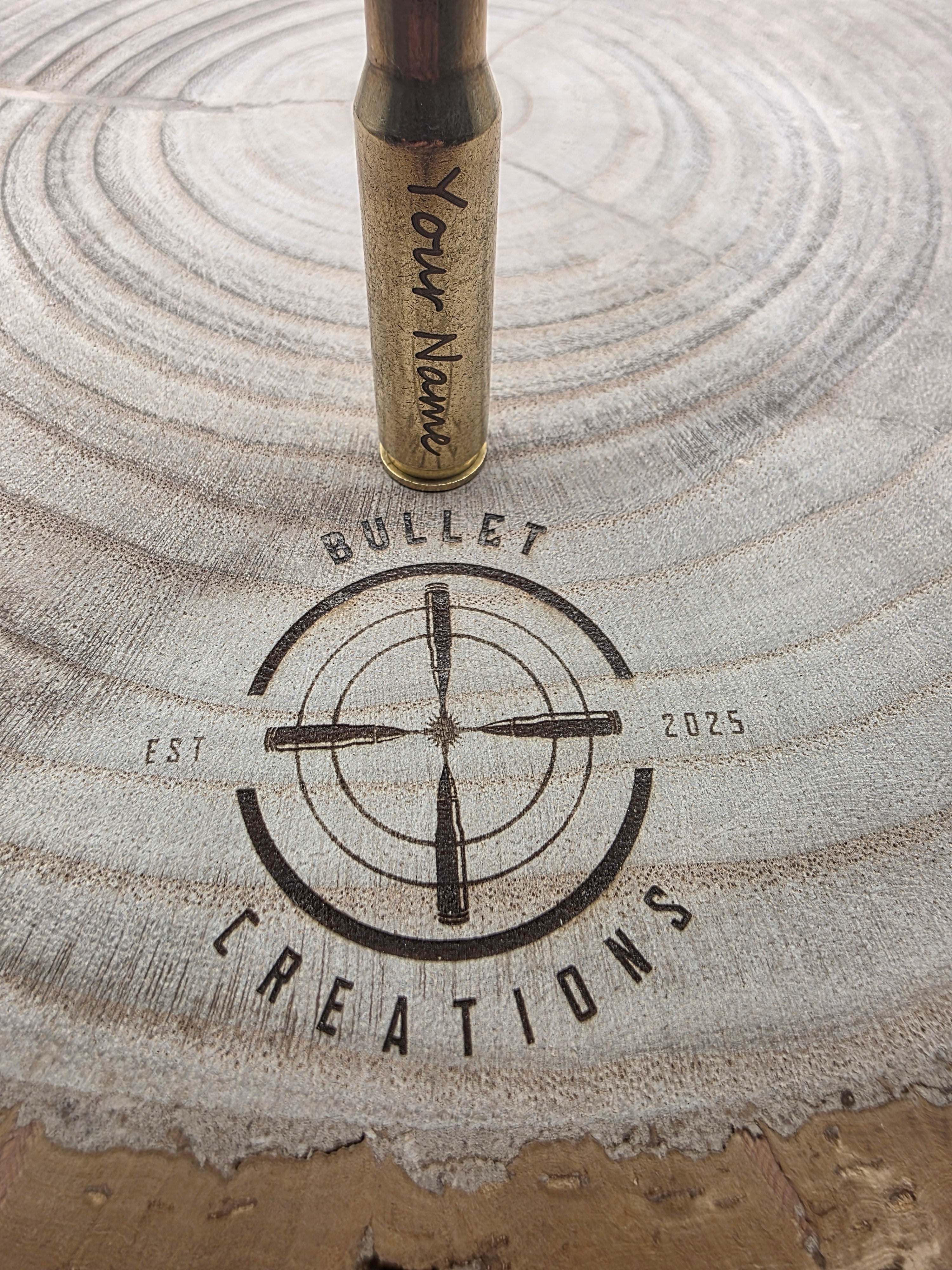 Personalised 762  308 Bullet Keyring