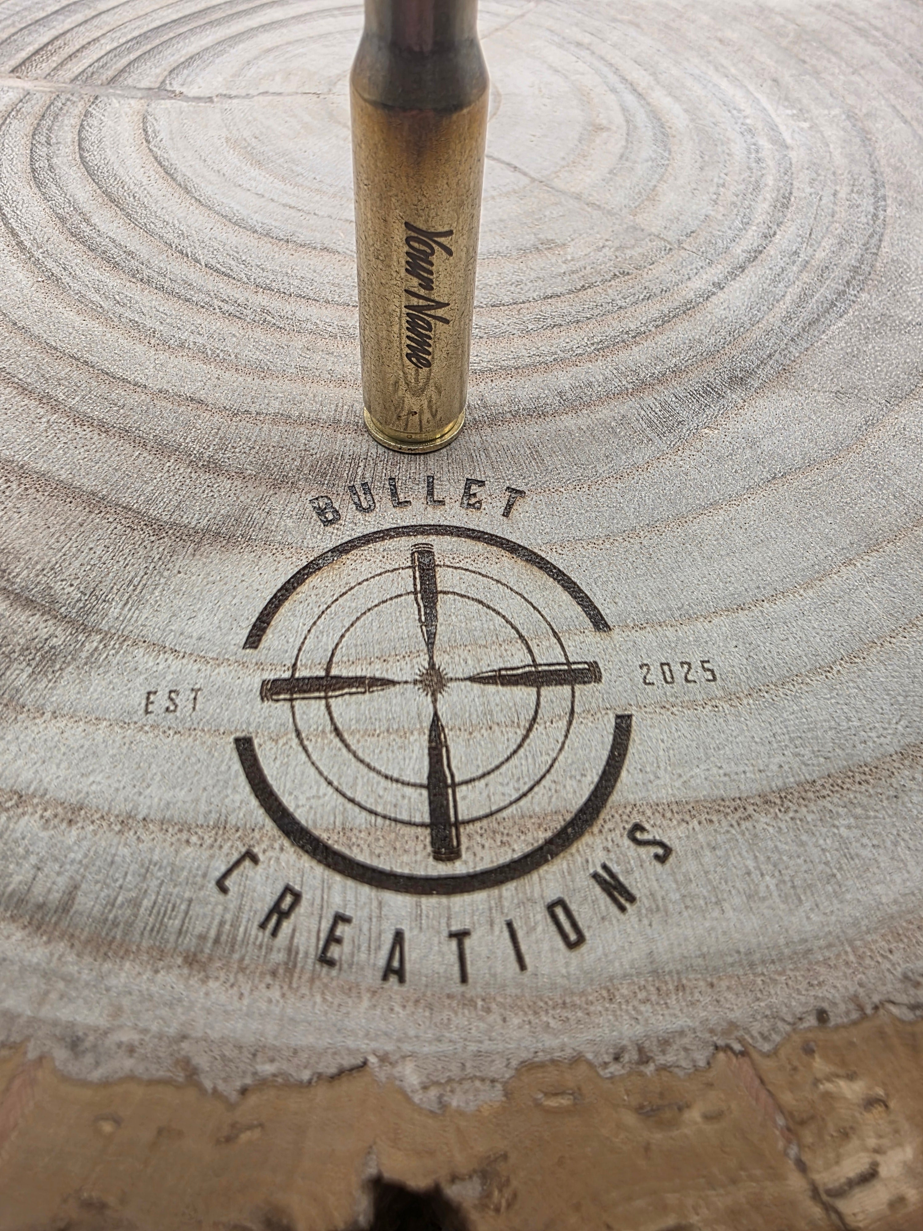Personalised 762  308 Bullet Keyring