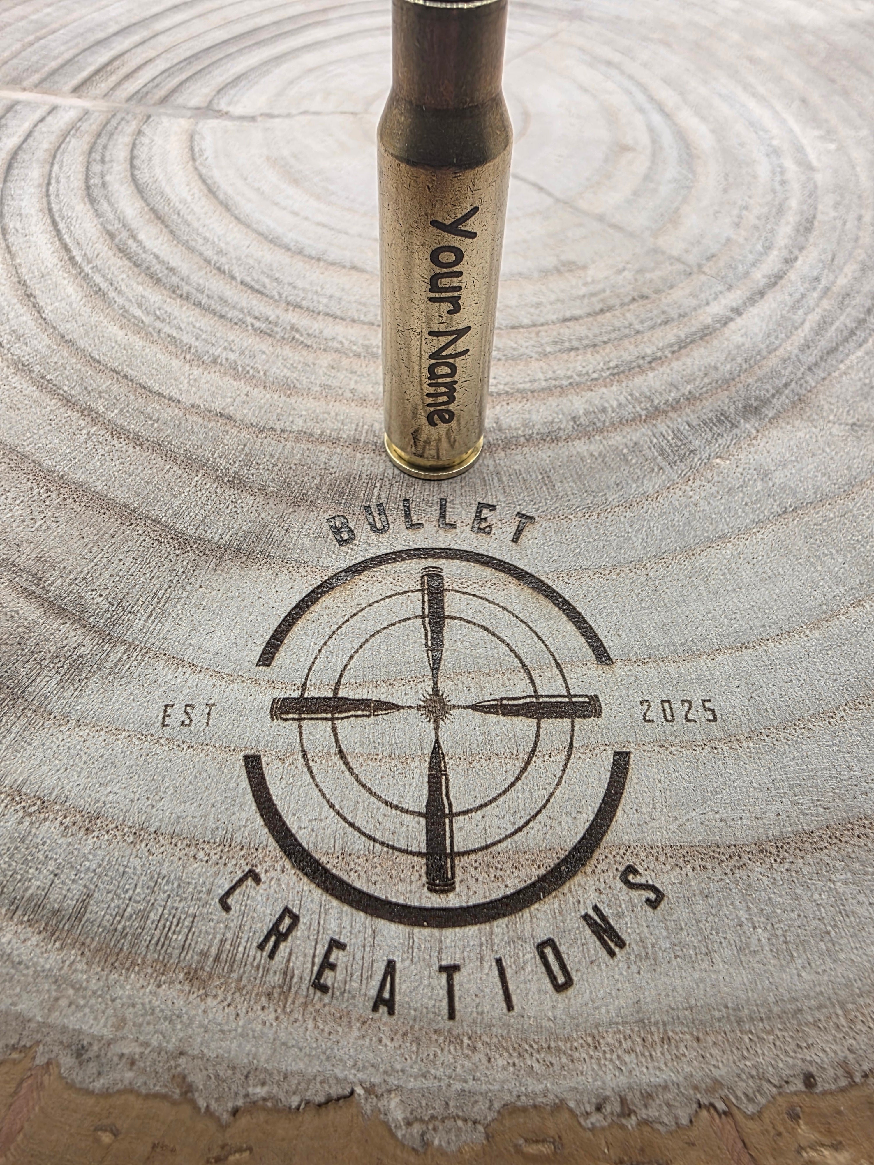 Personalised 762  308 Bullet Keyring