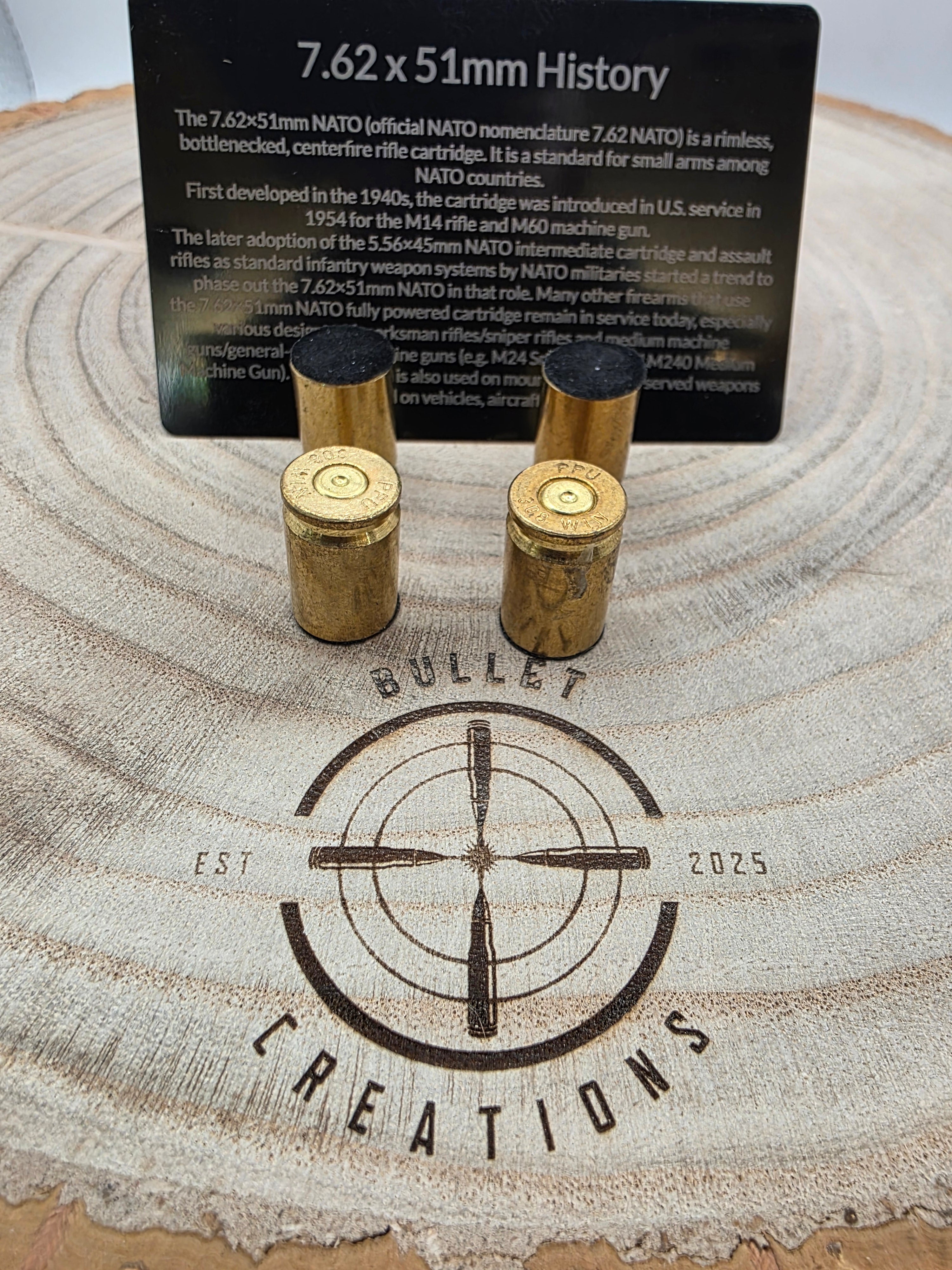 Up Cycled Bullet case fridge magnet 308 / 7.62mm