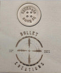 25mm Personalised Button Handmade By ........ (font 4)