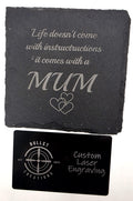 Mothers Day slate coasters