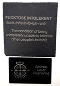 Word of the Day slate coasters