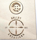 25mm Personalised Button Handmade By ........ (font 2)