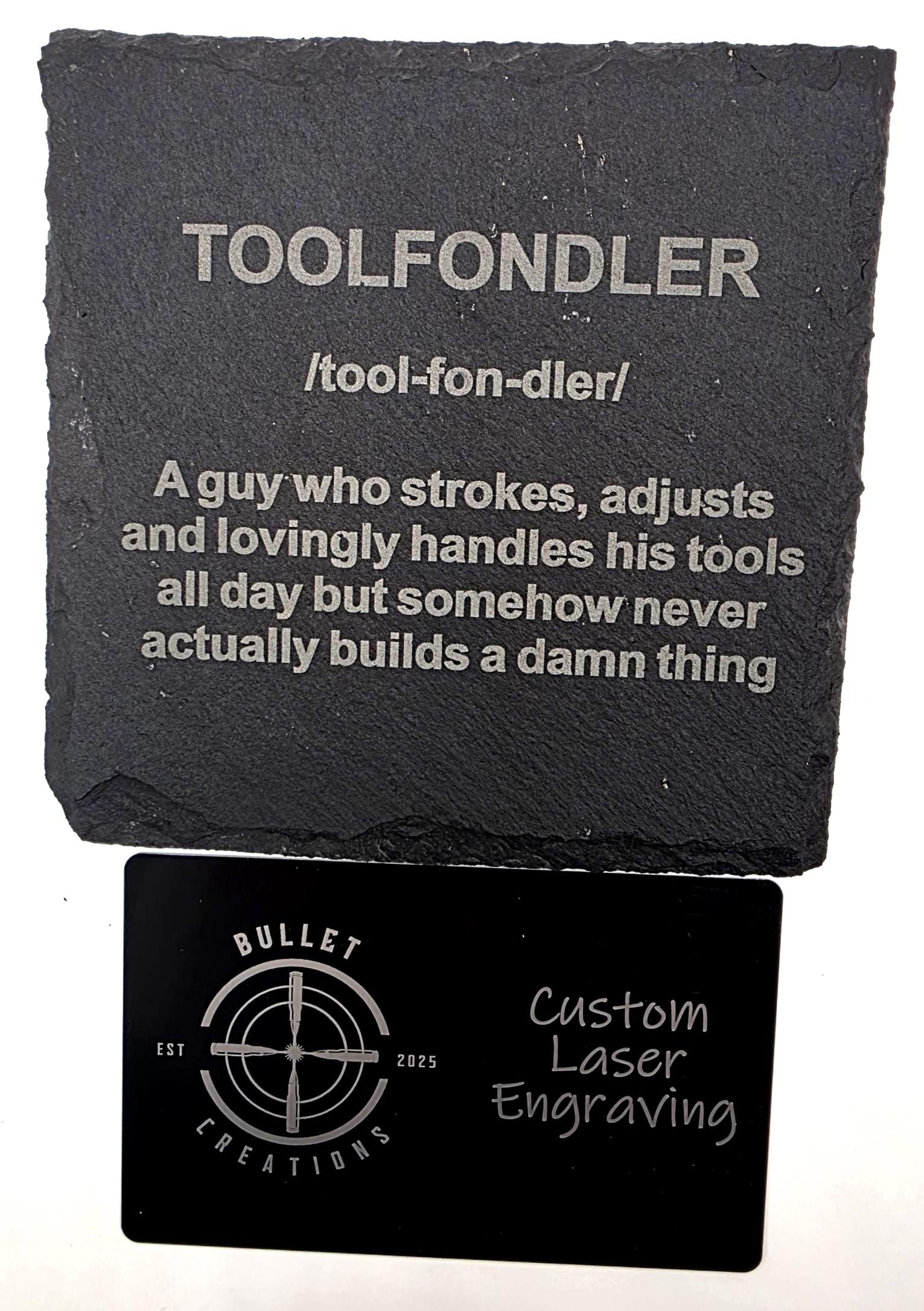 Word of the Day slate coasters